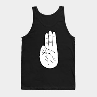 Hungergames handsign Tank Top